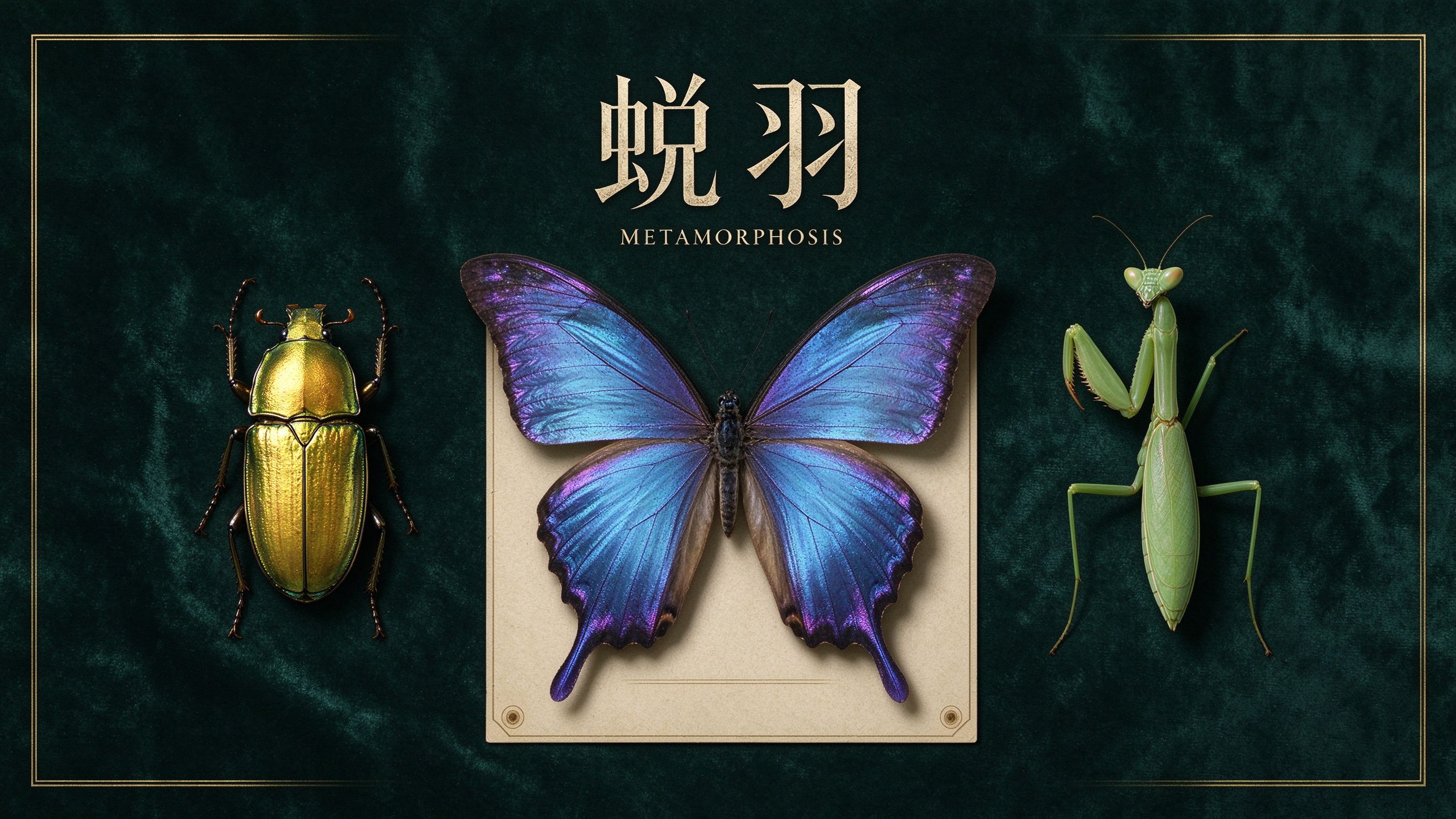 《蜕羽》主视觉示意图